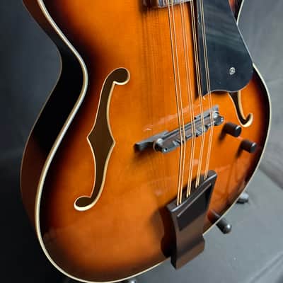 Gold Tone Mandocello 8-String Acoustic-Electric Vintage Sunburst w/ Hardshell Case image 5