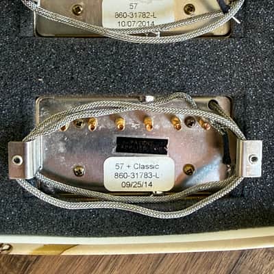 Gibson '57 classic & Gibson '57 Classic Plus Humbucker - Gold image 3