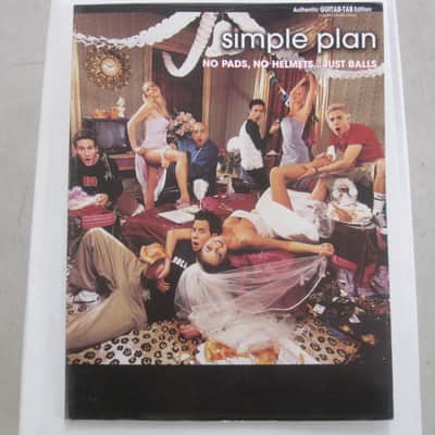 Simple Plan No Pads No Helmets Just Balls Sheet Music Song Book Songbook Guitar Tab Tablature image 1
