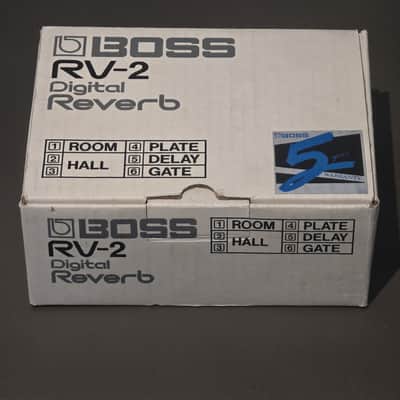 Boss RV-2 Reverb - Nov 1987 - WITH RARE BOX ! image 1