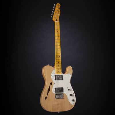 Squier Classic Vibe 70's Telecaster Thinline MN (Natural) - Electric Guitar image 10