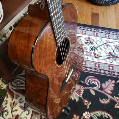 Breedlove SC20/W | 1990's Serial No. 2465 | Highly Figured Flamed Walnut | Signed Steve Henderson image 3