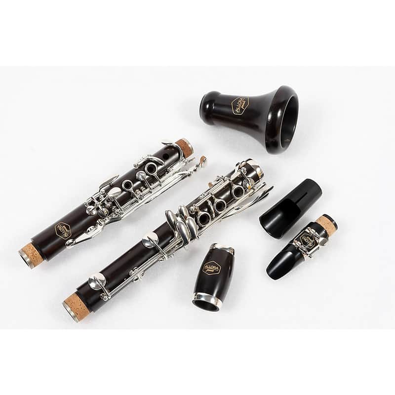 Allora Paris Series Grenadilla Clarinet Regular Silver Plated Keys image 1