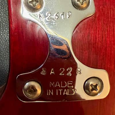 VINTAGE, RARE 1960's Julio Giulietti Model A22 Italian Semi-Hollow image 6