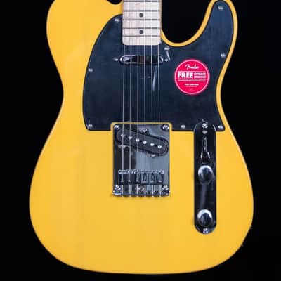 Squier Sonic Telecaster, Maple FB, Butterscotch Blonde image 1