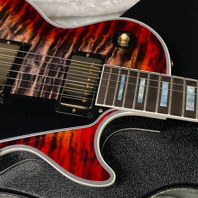 NEW! Gibson Dealer Select Custom Shop Les Paul Custom Monster Quilt - Pearl Black Burst - Authorized Dealer - WOW! 10lbs - G07377 image 2