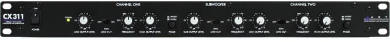 ART CX311 2-way Crossover with Subwoofer Output (CX311d6) image 1