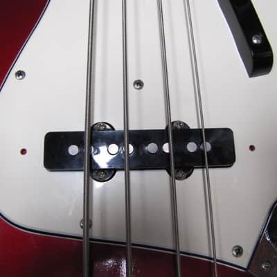Fender Jazz Bass 62 1962 RI Reissue Stack Knob USA 1989 - Candy Apple Red image 12