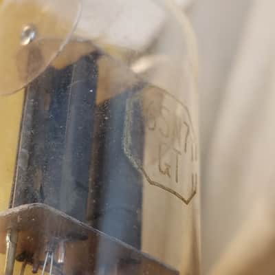 Tung-Sol Matched Pair (2) 6SN7GT tNOS AT1000 TESTED Vacuum Tubes T4 mouse ears dual triode 1952-1953 image 10