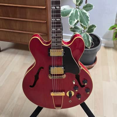 1970 Gibson ES-345TD 345 Cherry Red American Vintage 70s Kalamazoo USA Semi-Hollow Body 335 355 TD Stereo Guitar image 3