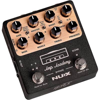 NUX Amp Academy Amp Modeler, IR Loader and Effects Pedal Regular Black image 2