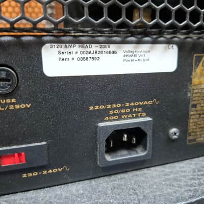 Peavey 3120 120W Head 2010s - Black image 19