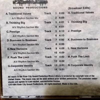 River City Production Music 3 CDs image 4