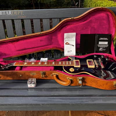♚SUPER RARE♚2012 Gibson CUSTOM SHOP Les Paul Standard 'AAAAA' FIGURED♚8.9LB♚COBALT BLUE image 2