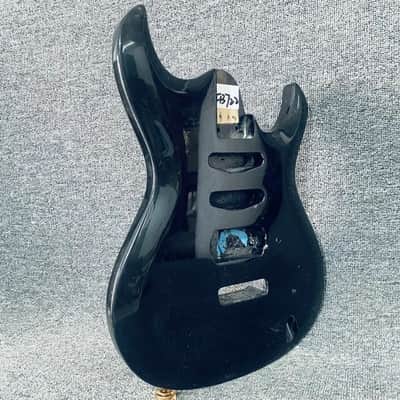 Black HSS Basswood Guitar DIY Project Body image 4