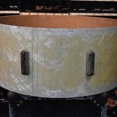 WWII Era Gretsch Defender 11" x 26" Bass Drum image 9