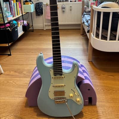 Schecter Nick Johnston Traditional HSS with Ebony Fretboard 2020 - Present - Atomic Frost image 1