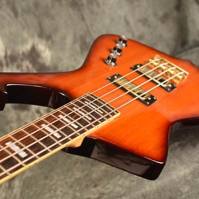 Ibanez ICB200 Iceman Bass Vintage Sunburst Gold Hardware in Excellent Shape image 5