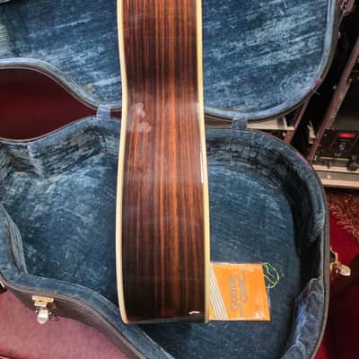 Ibanez Vintage MIJ Series 644 Orchestra Model Style Acoustic Guitar w Hard Case Hang Tags 1970s image 12