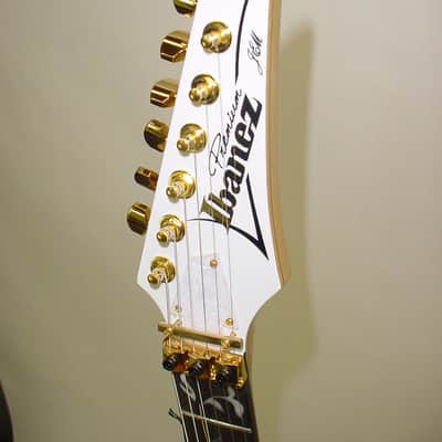 Ibanez Steve Vai Signature Premium JEM7VP Electric Guitar - White w/ Gigbag image 6