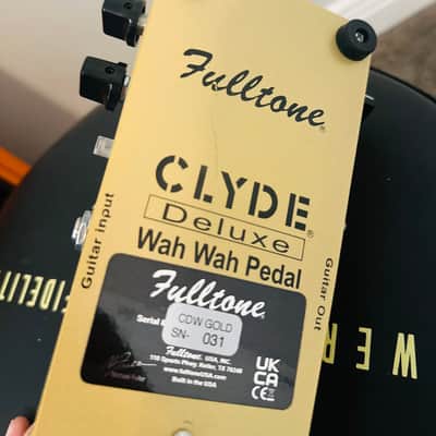 Fulltone Clyde Deluxe Wah Limited Gold image 3