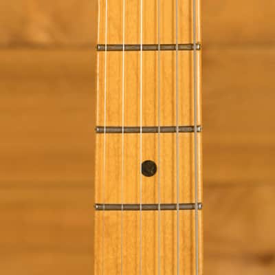 Fender American Ultra Stratocaster Left-Handed | Maple - Texas Tea *Used* image 6