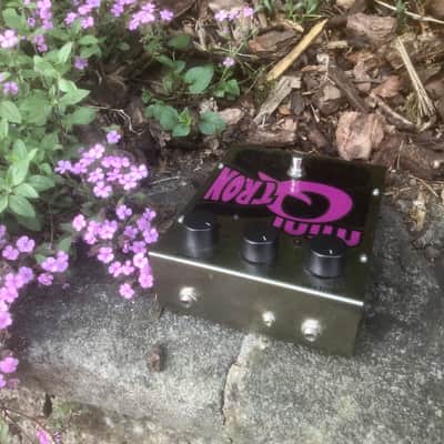 EHX Electro-Harmonix Mini Q-Tron Envelope Filter 2000s - Silver / Black / Purple image 3