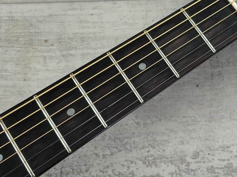 1970's Yamaki Japan F-15 Folk Acoustic Guitar (Brown Sunburst