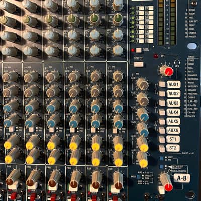 Allen & Heath MixWizard WZ 16:2DX 16-Input Mixer with Dual Digital Effects 1999 - 2003 - Blue image 2