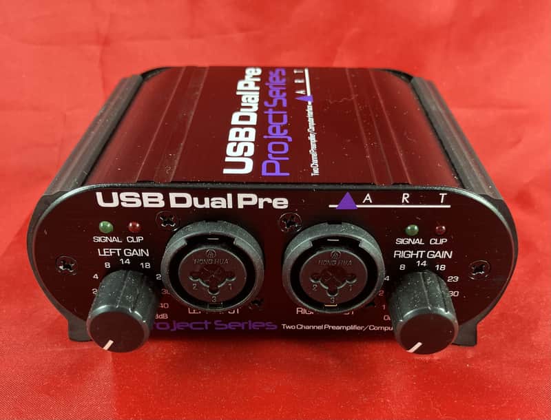 ART USB Dual Pre USB Audio Interface 2-Channel Mic Preamp Unit Only image 1