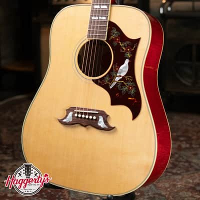 Gibson Dove Original Acoustic/Electric - Antique Natural with Hardshell Case image 1