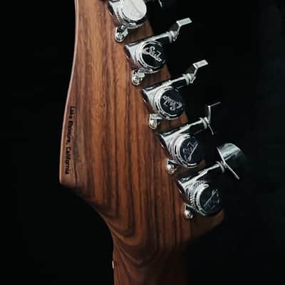 Suhr Translucent Purple Waterfall Burl Standard Custom Shop image 23