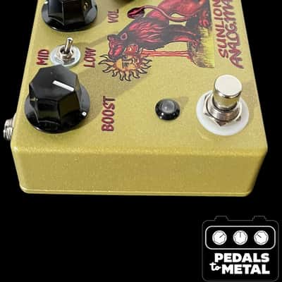 Analogman Sun Lion Sunbender MK1.5 Version - Gold X17115 image 4