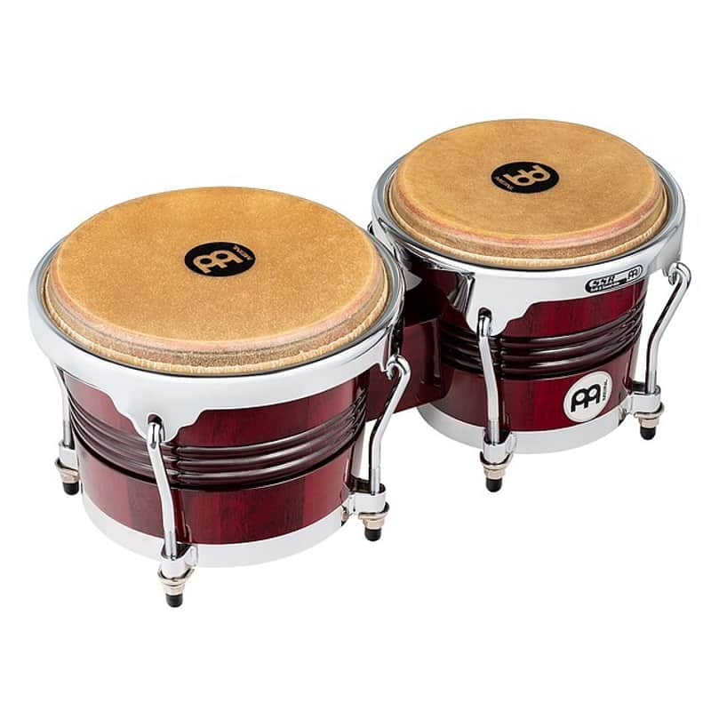 MEINL WB200WRP-CH Marathon Exclusive Wood Bongo 6 3/4+8Zoll wine re imagen 1