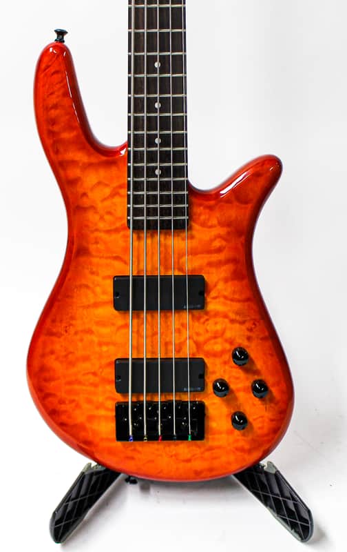 Spector Q5 Pro 5 String Electric Bass Signed by Stuart Spector With Case image 1