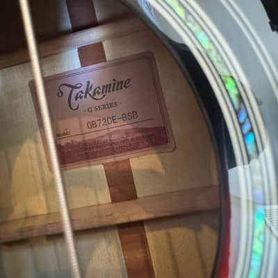 Takamine GB72CE-BSB G Series Acoustic-Electric Bass Guitar - Sunburst image 3