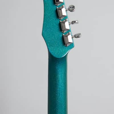 Guyatone  LG-350T Sharp Five Solid Body Electric Guitar,  c. 1970, black hard shell case. image 6