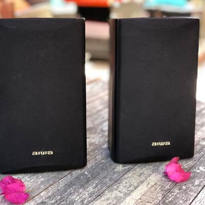 Nice Aiwa SX-AV2000 Surround Satellite Bookshelf Speakers Pair. Tested Working! Nice Aiwa SX-AV2000 Surround Satellite Bookshelf Speakers Pair. Tested Working! image 5