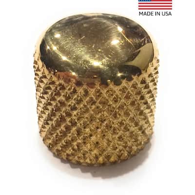 Electric Guitar Knobs - Qty 2-Brass Extra Course image 1