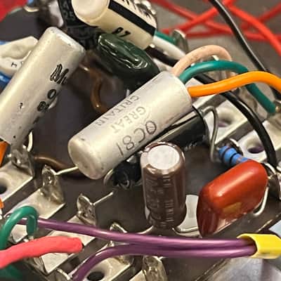 MR Effects Supafuzz 2025 - 1968 Marshall Supafuzz Direct Clone - Mullard OC-81 Transistors - Grey Hammerite image 4