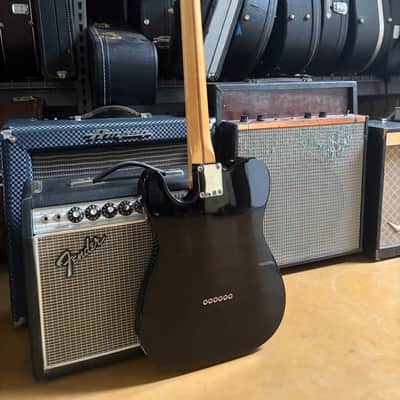 2011 Fender Deluxe Blackout Telecaster – Black – 3-Pickup – MIM – MX11177119 image 8