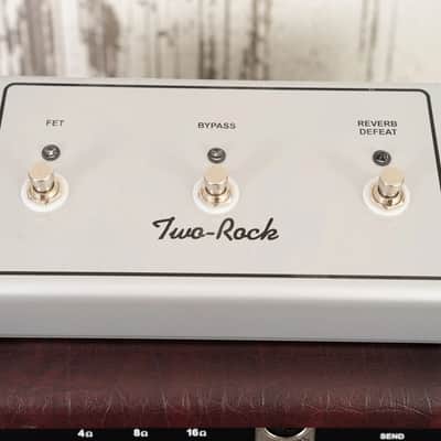 Two Rock Classic Reverb Signature 100 Watt Head and 2x12" Cab - Burgundy Tolex image 11