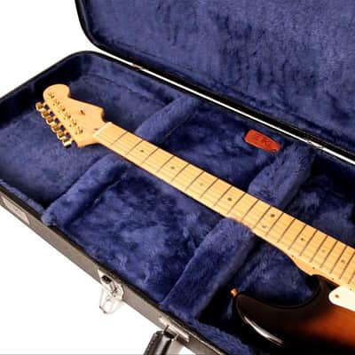 TKL Performer Rectangular Strat® Style Hardshell Case - Black image 3