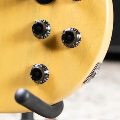 Epiphone 1960 Les Paul Special Double Cut Reissue Electric Guitar - TV Yellow with Hardshell Case image 10