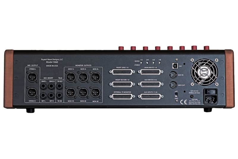Rupert Neve Designs 5060 Centerpiece 24 x 2 Desktop Mixer image 4