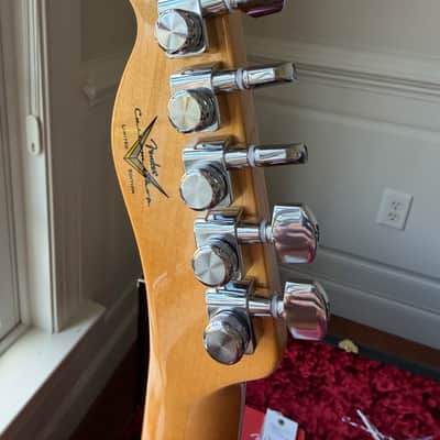 2025 Fender Custom Shop Telecaster W25 Custom Deluxe NOS Limited Edition - Fire Mist Orange image 9