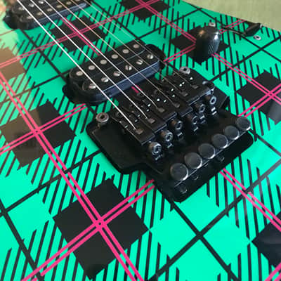 Yamaha RGX820R Blues Saraceno Signature Plaid image 2