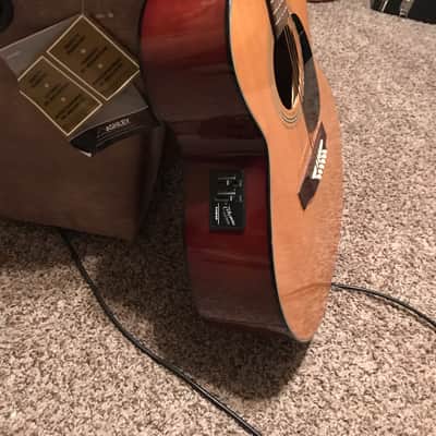 Takamine EG 230 A/E guitar with hardcase Dreadnaught image 5