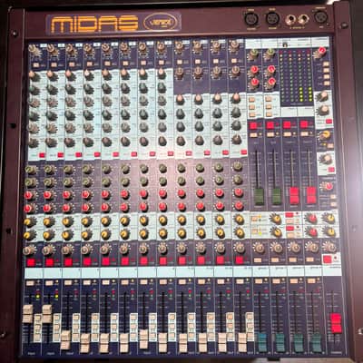Midas Venice 160 16-Channel / 30-Input Mixing Console | Reverb