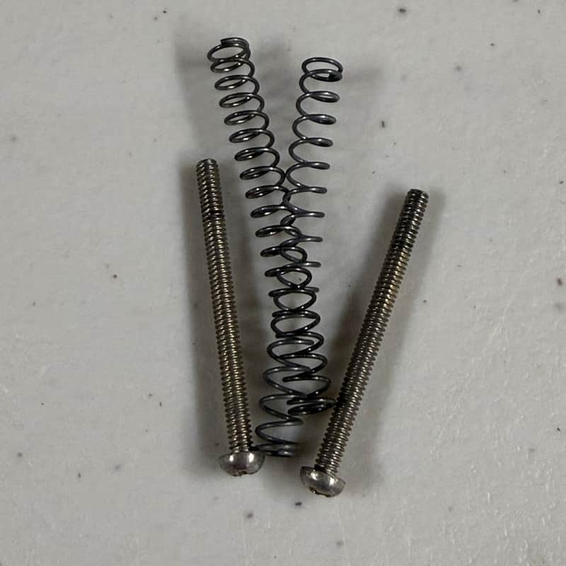 Gibson Humbucker Pickup Screws and Springs 1970's (M-571) image 1
